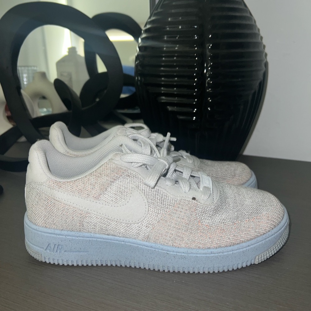 Nike Air force 1 Gray and Baby Blue